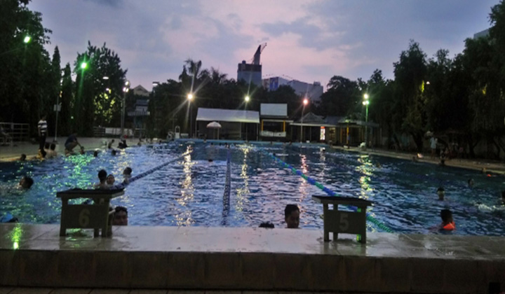 hồ bơi triển lãm Tân Bình